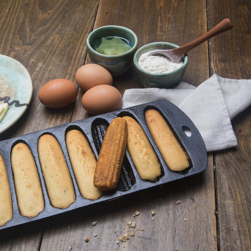 Bayou Classic 7490 Cast Iron Cornbread Pan Perfect For Baking Golden Brown Cornbread w/Crispy Edges - Image 5